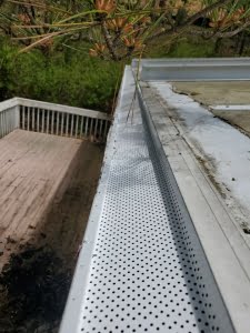 Gutter service that our customer needed replaced and repaired