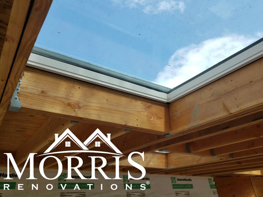 Skylight project that got done by certified licensed contractors