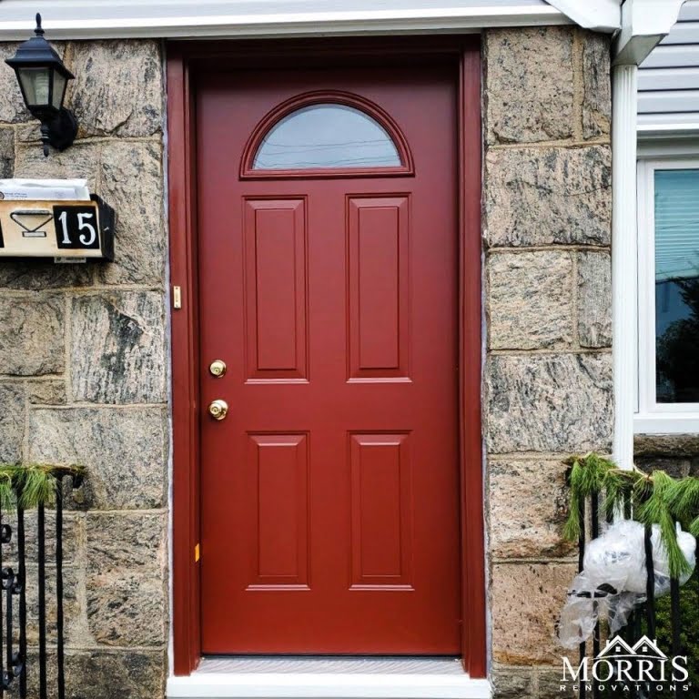 Front Doors NJ by Morris Renovations Inc in New Jersey.