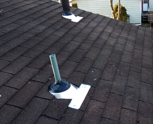 Attic Fan Leak Repair